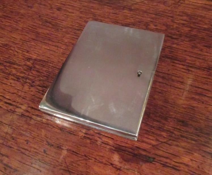 Rare Victorian Silver Hinged Door Photo Frame - Image 5