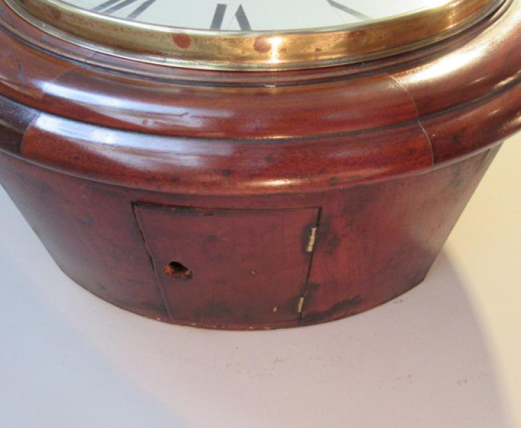 Victorian Aberdeen Single Fusee 12" Wall Clock - Image 3