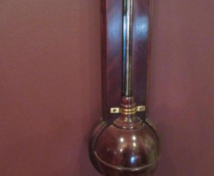 Fine George III Period London Stick Barometer - Image 4