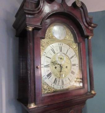 Impressive Mid Georgian 8 Day Rochdale Longcase Clock
