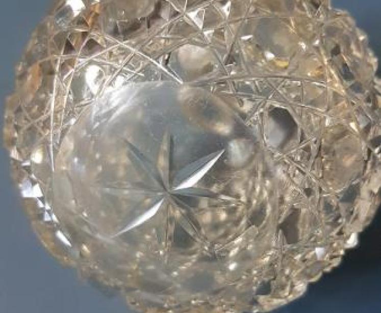 George V Period Silver & Enamel Top Scent Bottle - Image 4