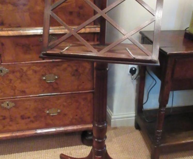 Regency Period Rise & Fall Music Stand.c.1830 - Image 1