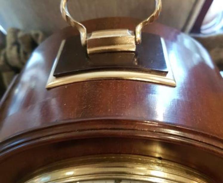 Edwardian Period Inlaid Striking Mantel Clock - Image 2