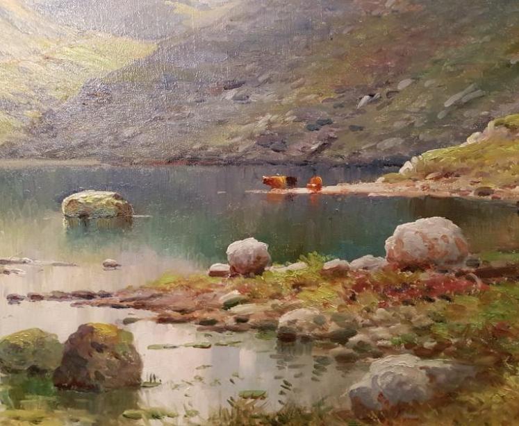 Superb Oil On Canvas By Alfred de Breanski 'In The Gap Of Dunloe' - Image 5
