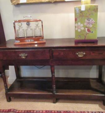 Small George II Period Pot Board Dresser