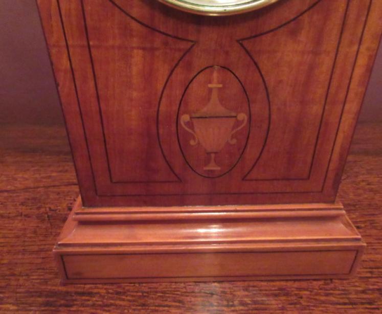 Superb Edwardian Period Satinwood Mantel Clock - Image 3