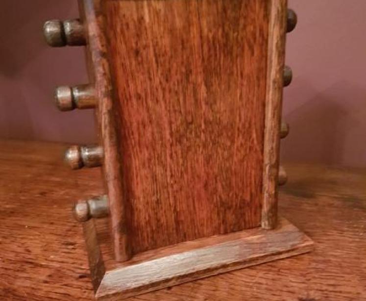 Edwardian Oak Perpetual Desk Calendar - Image 3
