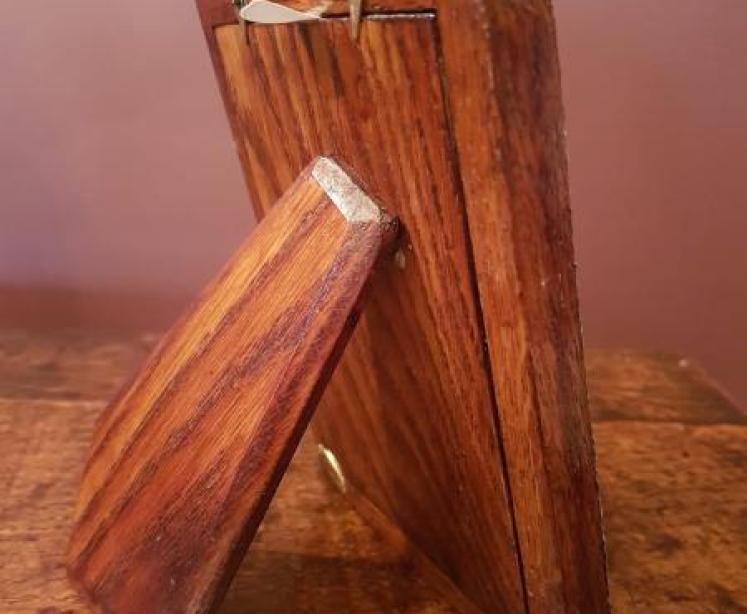 Edwardian Period Silver Bevel Edge Glass Photo Frame  - Image 3