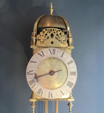 Early 18th Century Quaker Hook & Spike Lantern Clock