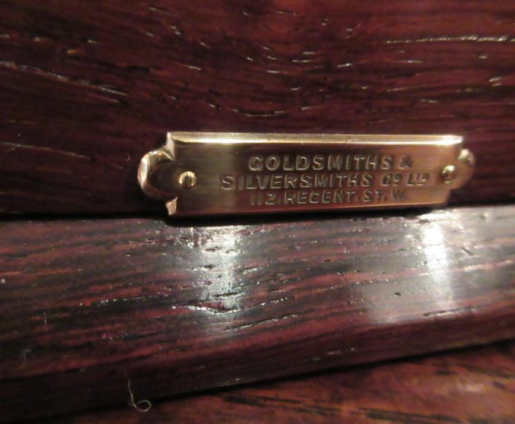 Superb Victorian Antique Rosewood Three Bottle Tantalus - Image 5