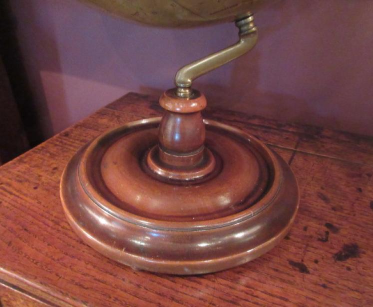 Superb 1920's Phillip's 14" Plaster Terrestrial Globe - Image 2