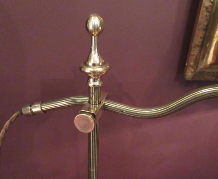 Edwardian Period Rise & Fall Table Lamp - Image 3