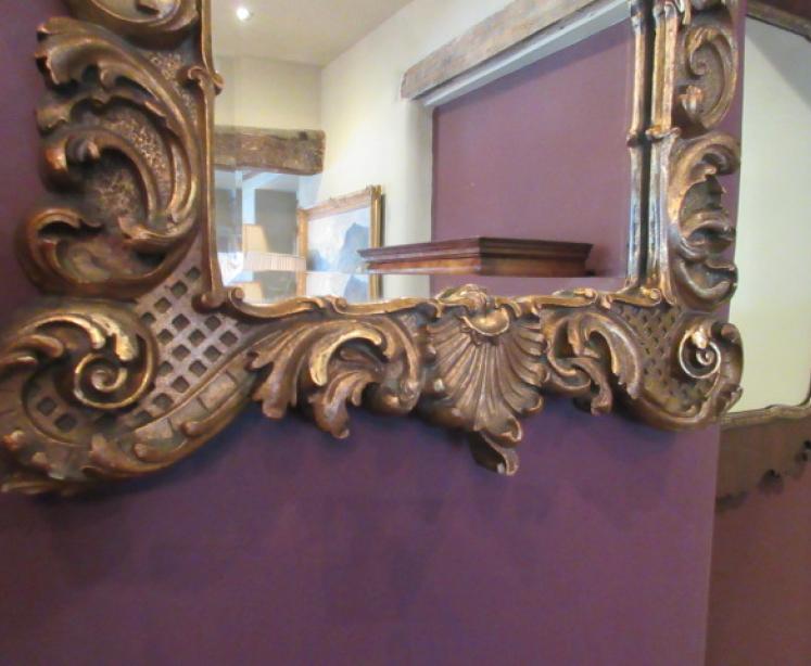 Top Quality Victorian Timber Gilt Mirror - Image 2