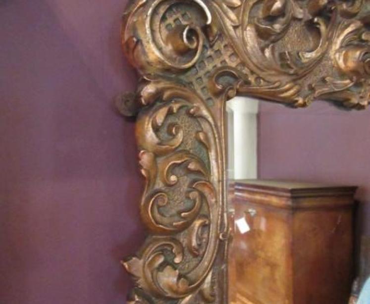 Top Quality Victorian Timber Gilt Mirror - Image 4