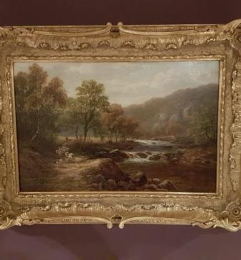 William Mellor Oil on Canvas,Thornton Gill, Ingleton