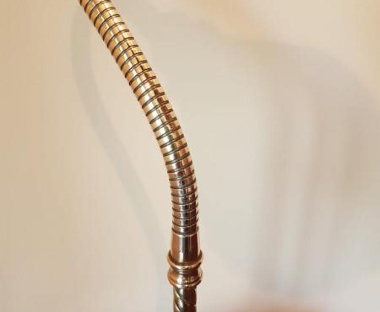 1920's Solid Brass Adjustable Desk Lamp - Image 5