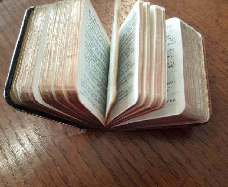 Edwardian Silver Miniature Book 'Poetical Works of Alfred Lord Tennyson' - Image 2