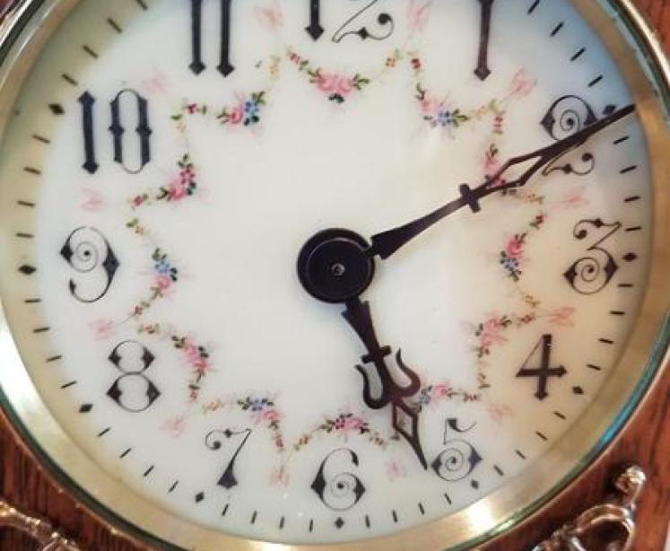 Rare 19th Century French Miniature Longcase Mantel Clock - Image 2