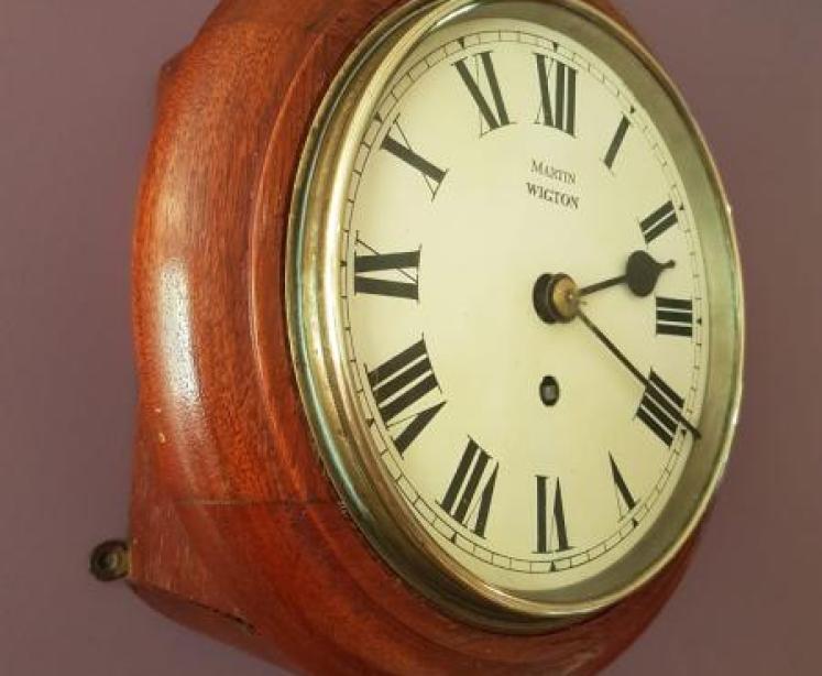 Victorian 8" Dial Fusse Wall Clock - Image 5