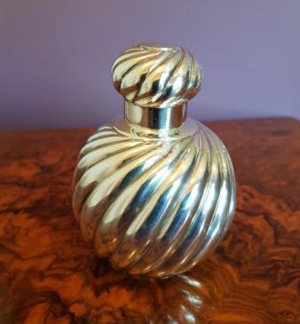 Victorian Silver Scent Bottle