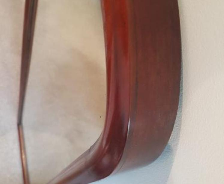 Victorian Mahogany Full Length Dressing Mirror - Image 4