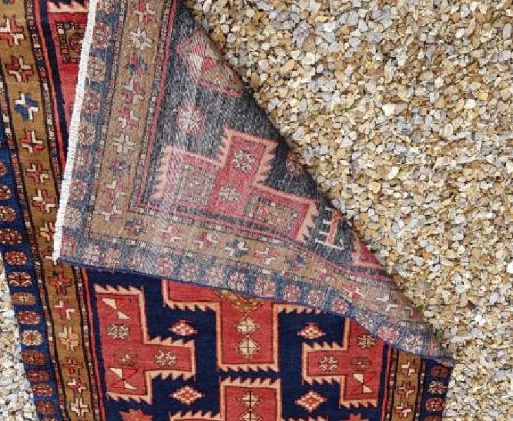 Immaculate Old Persian Rug - Image 4