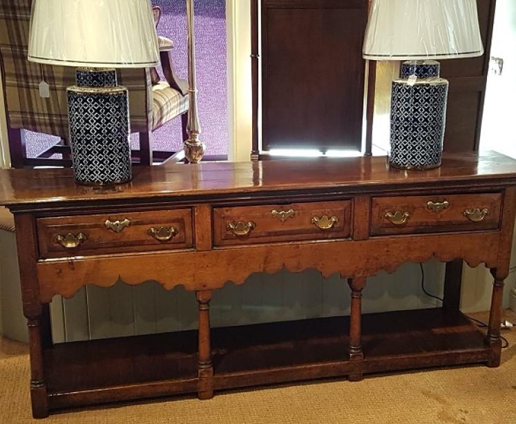 Superb George II Period Antique Country House Dresser - Image 1