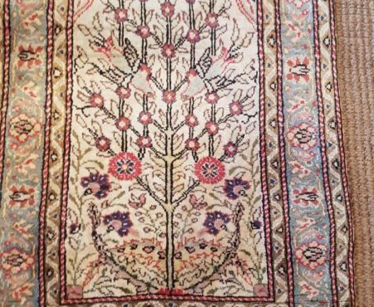 Antique Turkish Wool Rug - Image 2