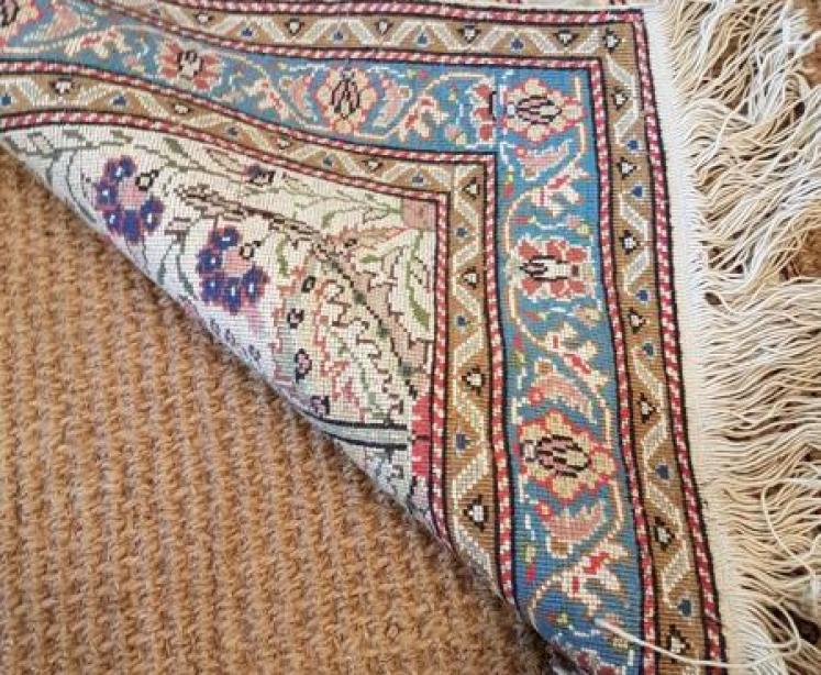 Antique Turkish Wool Rug - Image 4