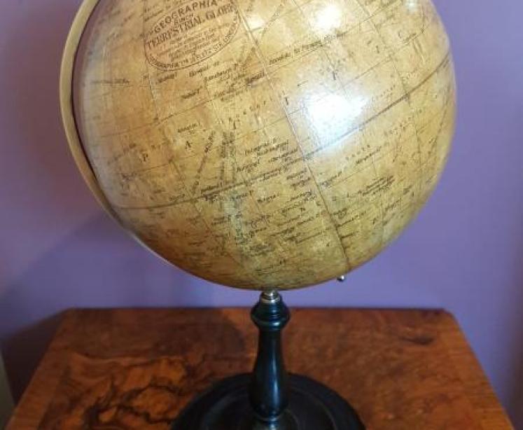 1920's Geographical 8" Terrestrial Globe - Image 1