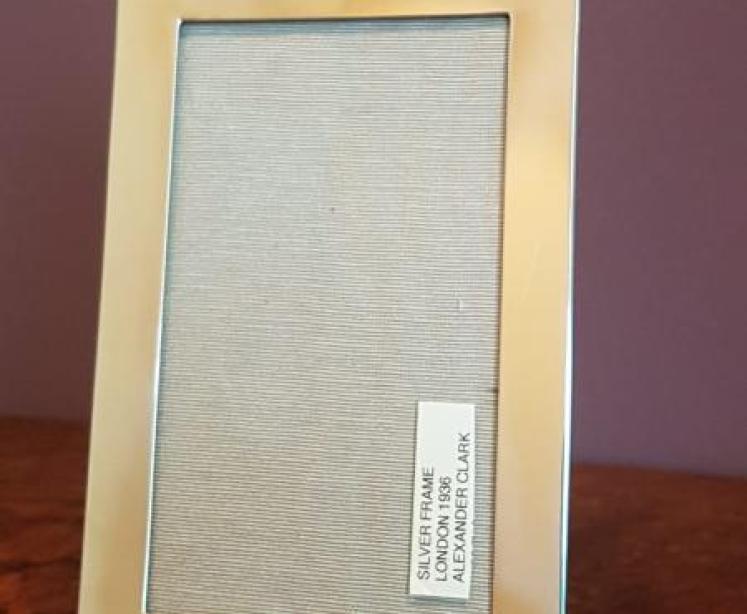 Antique London Silver Frame  - Image 2