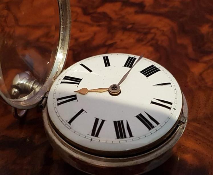 Regency Period Cased Silver Verge Pocket Watch - Image 2