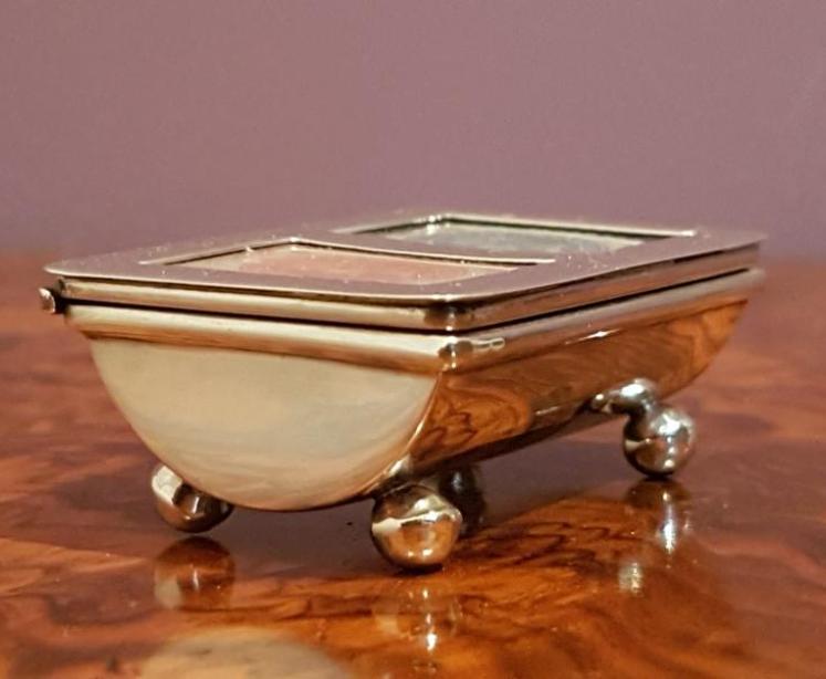 Silver Stamp Box - Image 3