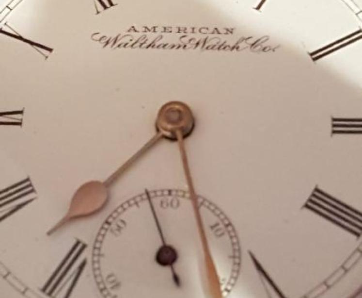 Late Victorian Antique Waltham Silver Pocket Watch - Image 2