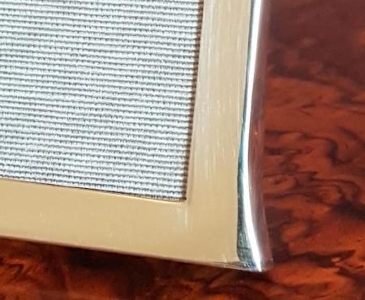 George V Period Antique Silver Photo Frame - Image 3