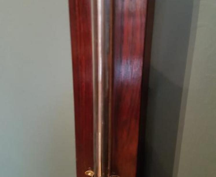 Victorian Antique Sir John Bennett London Stick Barometer  - Image 4