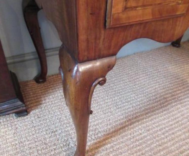 Fine George II Period Figured Walnut Chest on Stand - Image 4