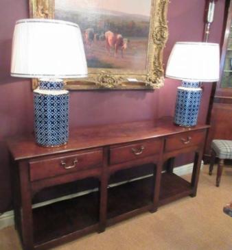 George II Period Oak Yorkshire Pot Board Dresser