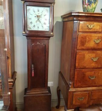 George III Cottage Longcase Clock By Will Snow Of Padside