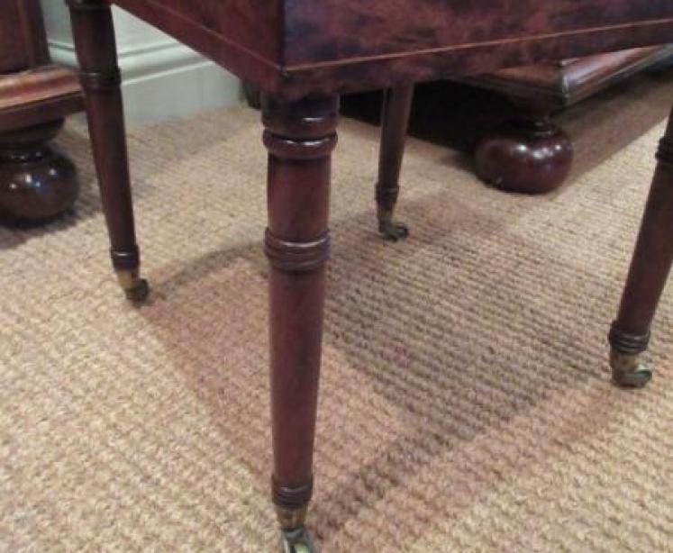 Regency Period Antique Fruitwood Inlaid Cellerette  - Image 4