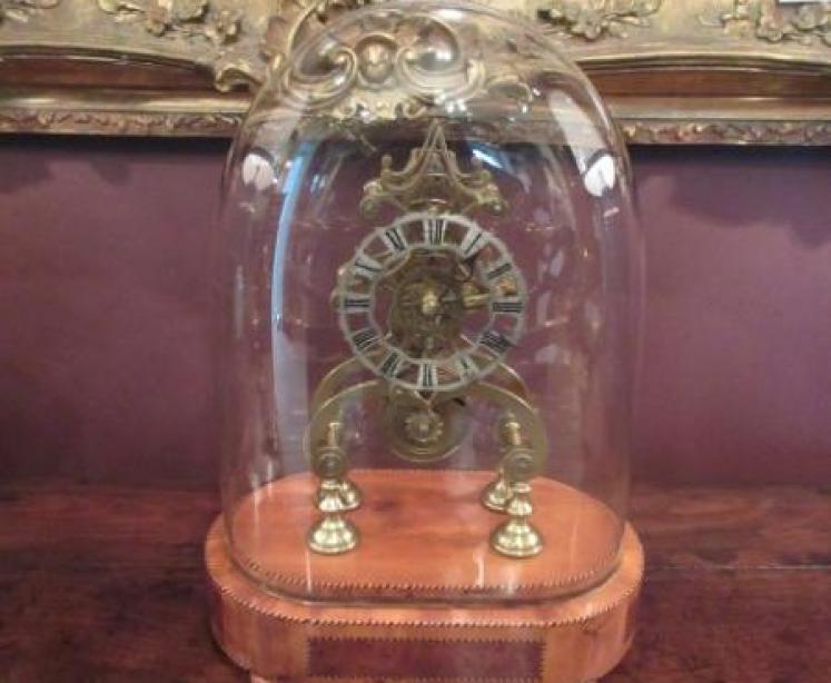 Superb Mid Victorian Single Fusee Skeleton Clock - Image 1