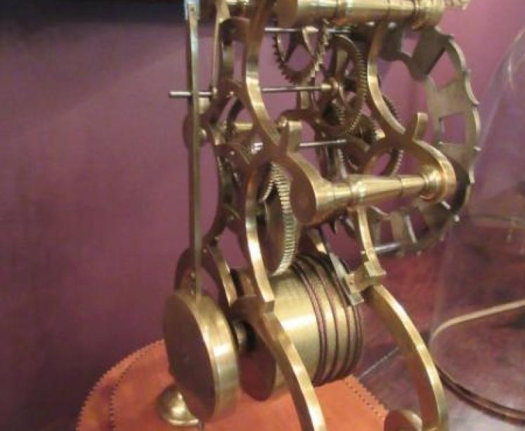 Superb Mid Victorian Single Fusee Skeleton Clock - Image 3
