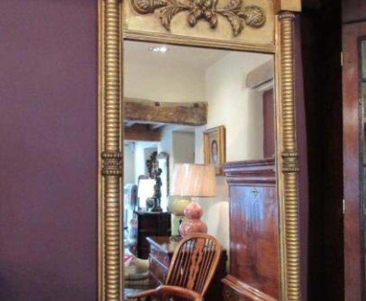 Regency Period Timber Gilt Pier Glass Mirror - Image 1