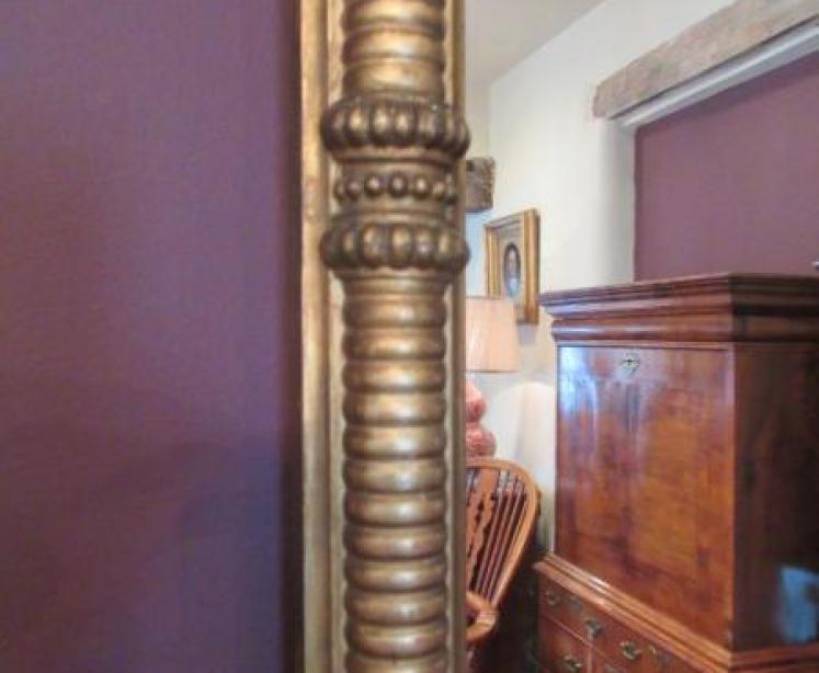 Regency Period Timber Gilt Pier Glass Mirror - Image 4