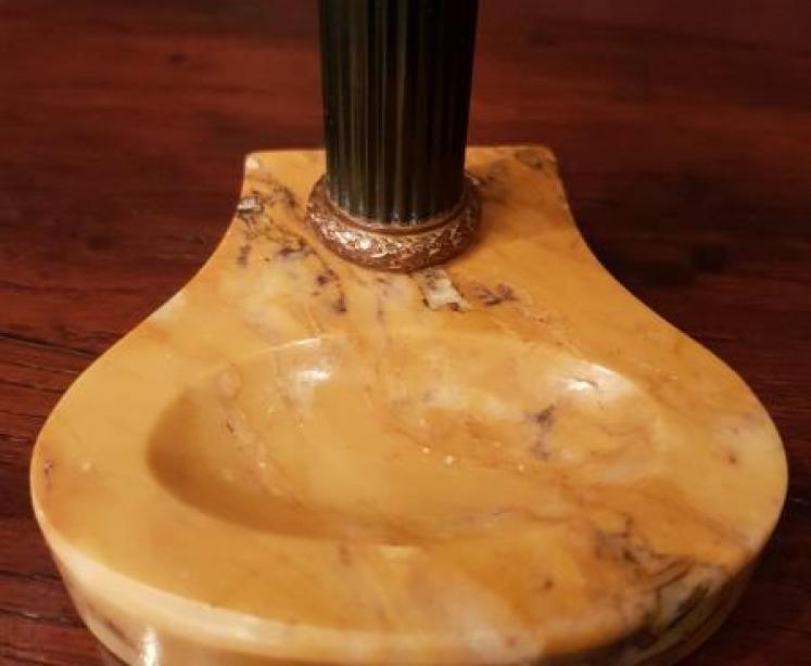 Quality Victorian Ormalu and Marble Watch Stand - Image 2