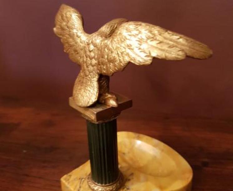 Quality Victorian Ormalu and Marble Watch Stand - Image 3