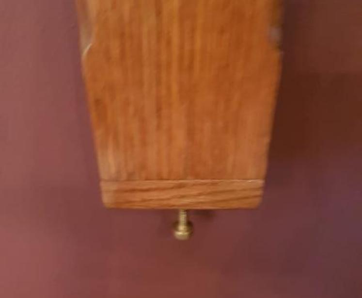 Rare Victorian Oak Miners Stick Barometer - Image 3