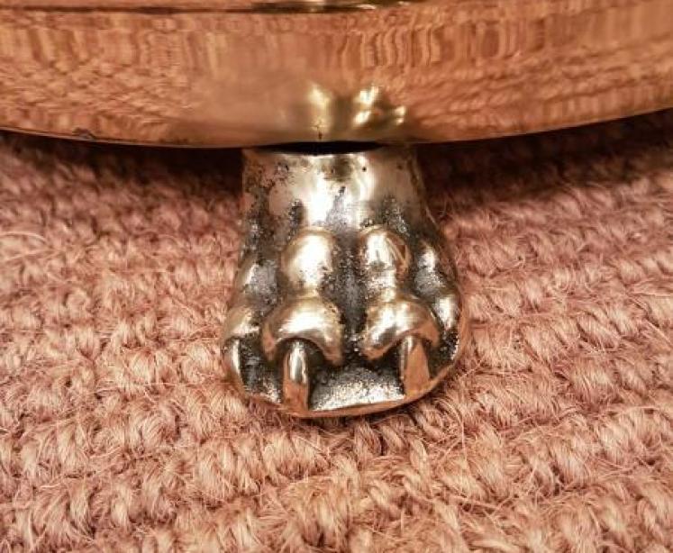 Quality Victorian Brass Log Bin or Planter - Image 2