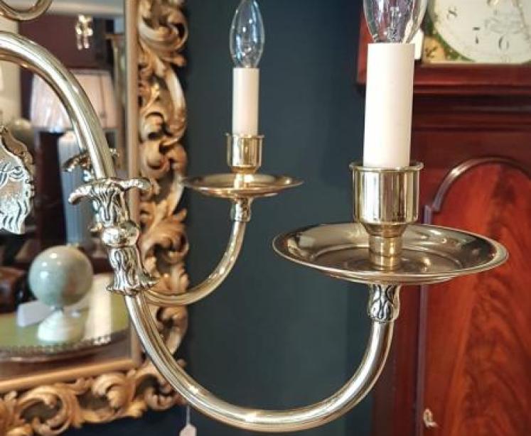 Impressive Late Victorian 12 Arm Two Tier Chandelier - Image 3