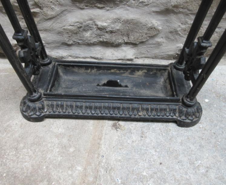 Late 19th Century Antique Cast Iron Stick Stand - Image 4